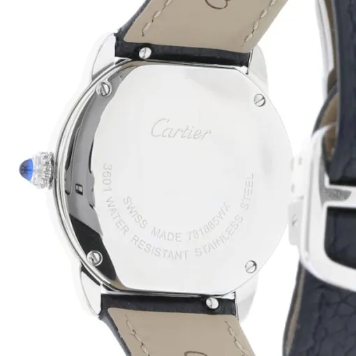 Cartier Ronde de Cartier Women Quartz Silver Leather Watch WSRN0019 photo 4
