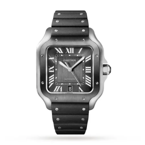 Cartier Santos de Cartier Men Automatic Grey Stainless Steel Watch WSSA0037 photo 3