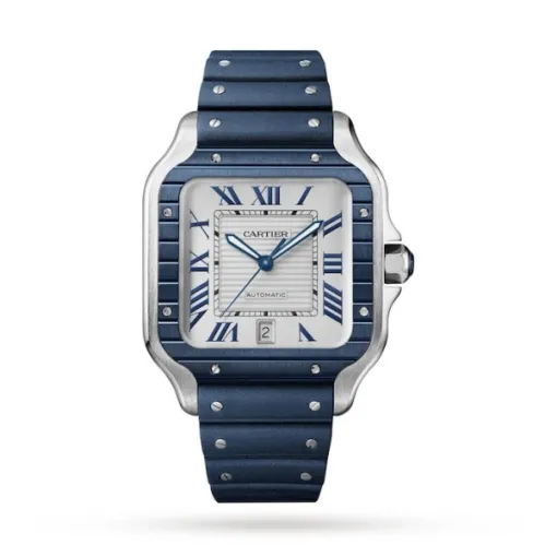 Cartier Santos de Cartier Men Automatic Grey Stainless Steel Watch WSSA0047 photo 2