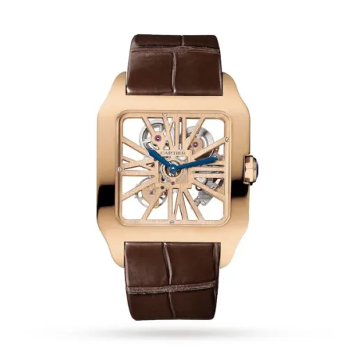 Cartier Santos de Cartier Men Automatic Leather Watch W2020057 photo 3