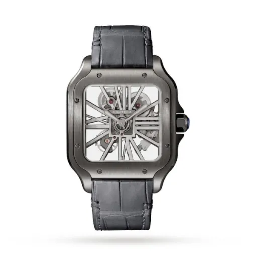 Cartier Santos de Cartier Men Automatic Leather Watch WHSA0009 - Photo 3