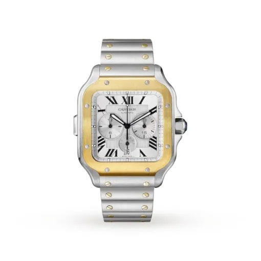 Cartier Santos de Cartier Men Automatic Silver Stainless Steel Watch W2SA0008 - Photo 3