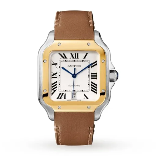 Cartier Santos de Cartier Men Automatic Silver Stainless Steel Watch W2SA0009 - Photo 3