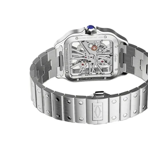 Cartier Santos de Cartier Men Automatic Silver Stainless Steel Watch WHSA0015 photo 5