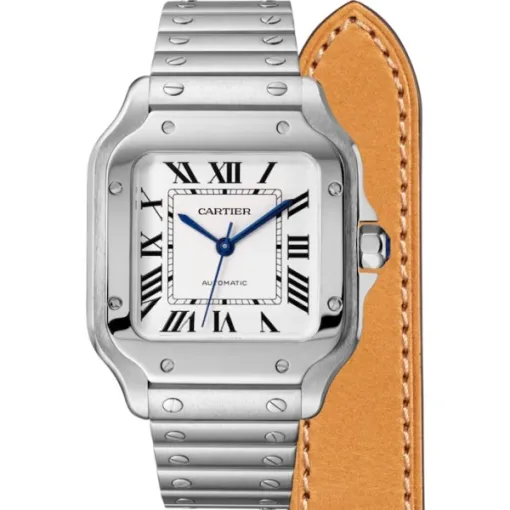 Cartier Santos de Cartier Men Automatic Silver Stainless Steel Watch WSSA0029 photo 3