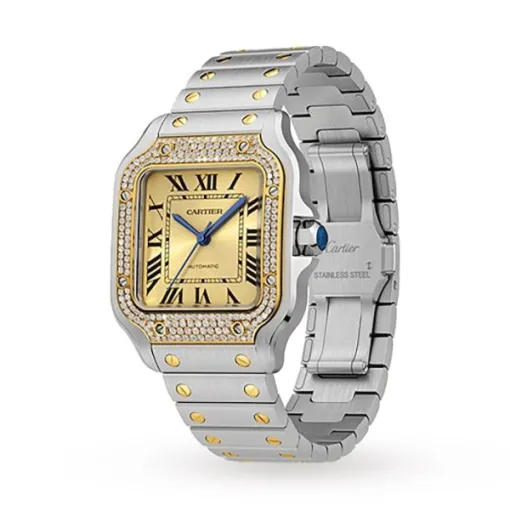 Cartier Santos de Cartier Women Automatic Gold Watch W3SA0007 photo 2