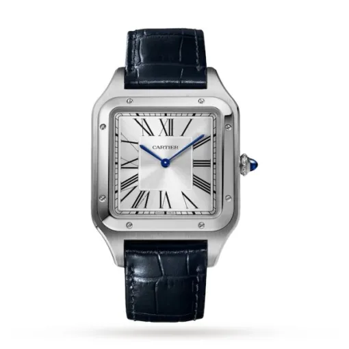 Cartier Santos-Dumont Men Automatic Silver Stainless Steel Watch WSSA0032 - Photo 2