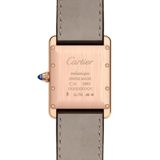 Cartier Tank Louis Cartier Women Automatic White Leather Watch WGTA0011 - Photo 3