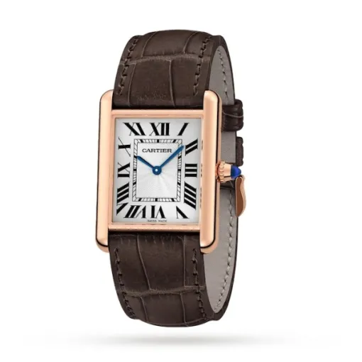 Cartier Tank Louis Cartier Women Automatic White Leather Watch WGTA0011 - Photo 4