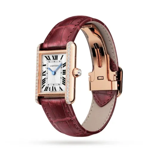Cartier Tank Louis Women Automatic Silver Leather Watch WJTA0037 photo 2