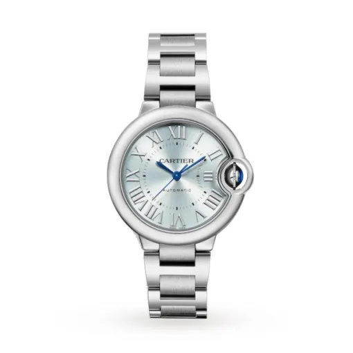 Cartier Tank Must Men Automatic Silver Calf Watch WSTA0040 - Photo 3