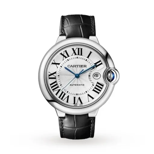 Cartier Tank Must Unisex Quartz Grey Alligator Watch WGTA0092 - Photo 4