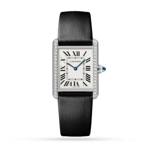 Cartier Tank Must Women Quartz Silver Calf Watch W4TA0017 - Photo 4