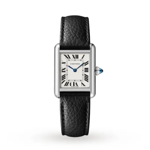 Cartier Tank Must Women Quartz Silver Calf Watch WSTA0042 - Photo 2