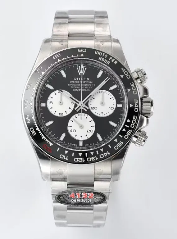 Rolex Daytona Super Clone 40mm 904L Steel - Clean Factory