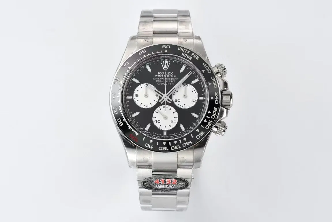 Clean Factory Daytona Le Mans M126529-0001 Black Dial White Chrono Sub-Dial with photo 2