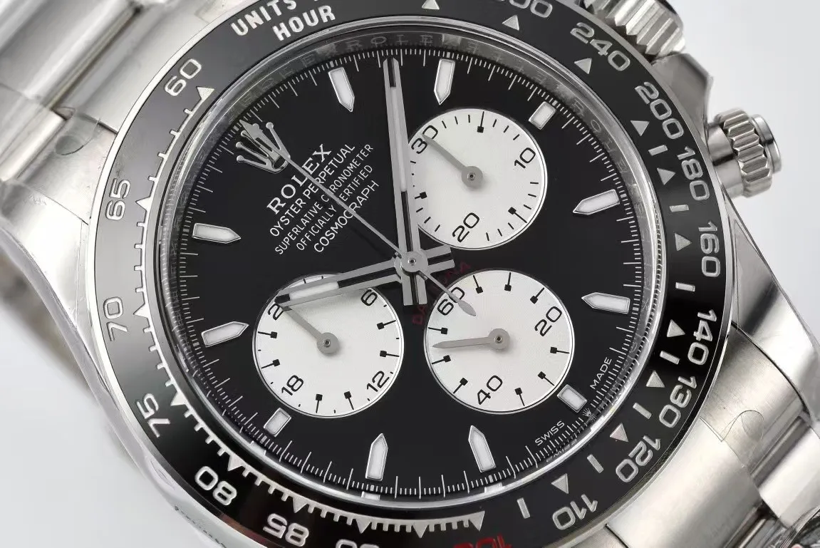 Clean Factory Daytona Le Mans M126529-0001 Black Dial White Chrono Sub-Dial with photo 4