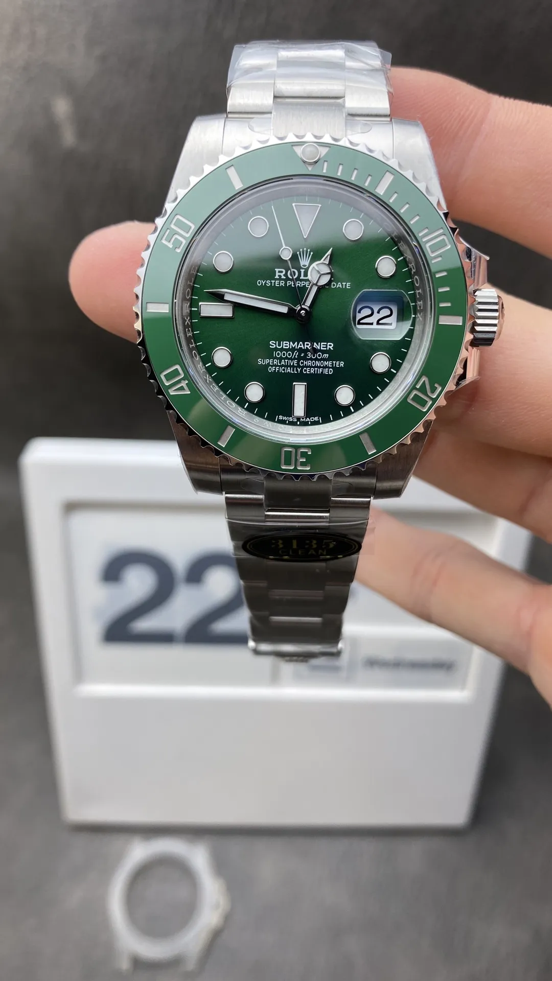 Rolex Lean Super Clone 40mm 904L Steel - Clean Factory