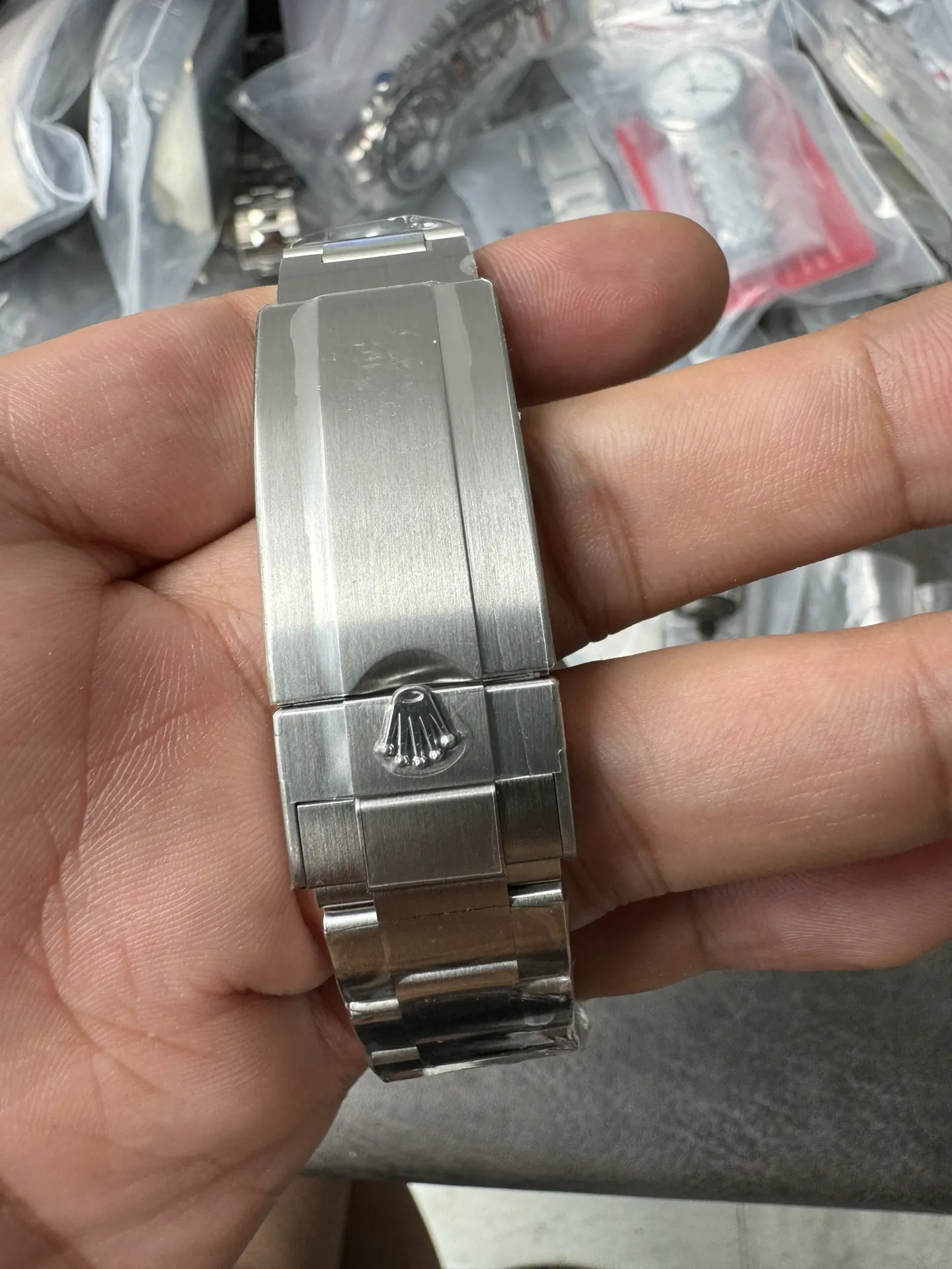 Clean Factory Rolex Sea-Dweller 126600 Single Red 904L Steel Case and Bracelet S photo 9