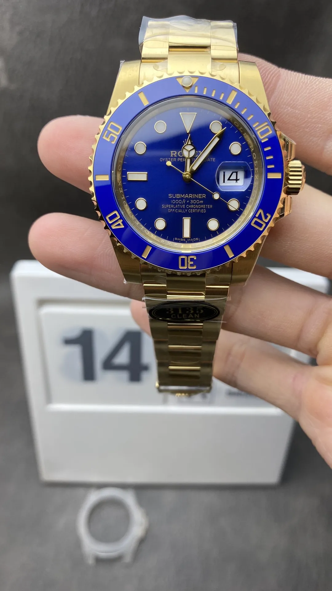 Rolex Submariner Super Clone 40mm 904L Steel - Clean Factory