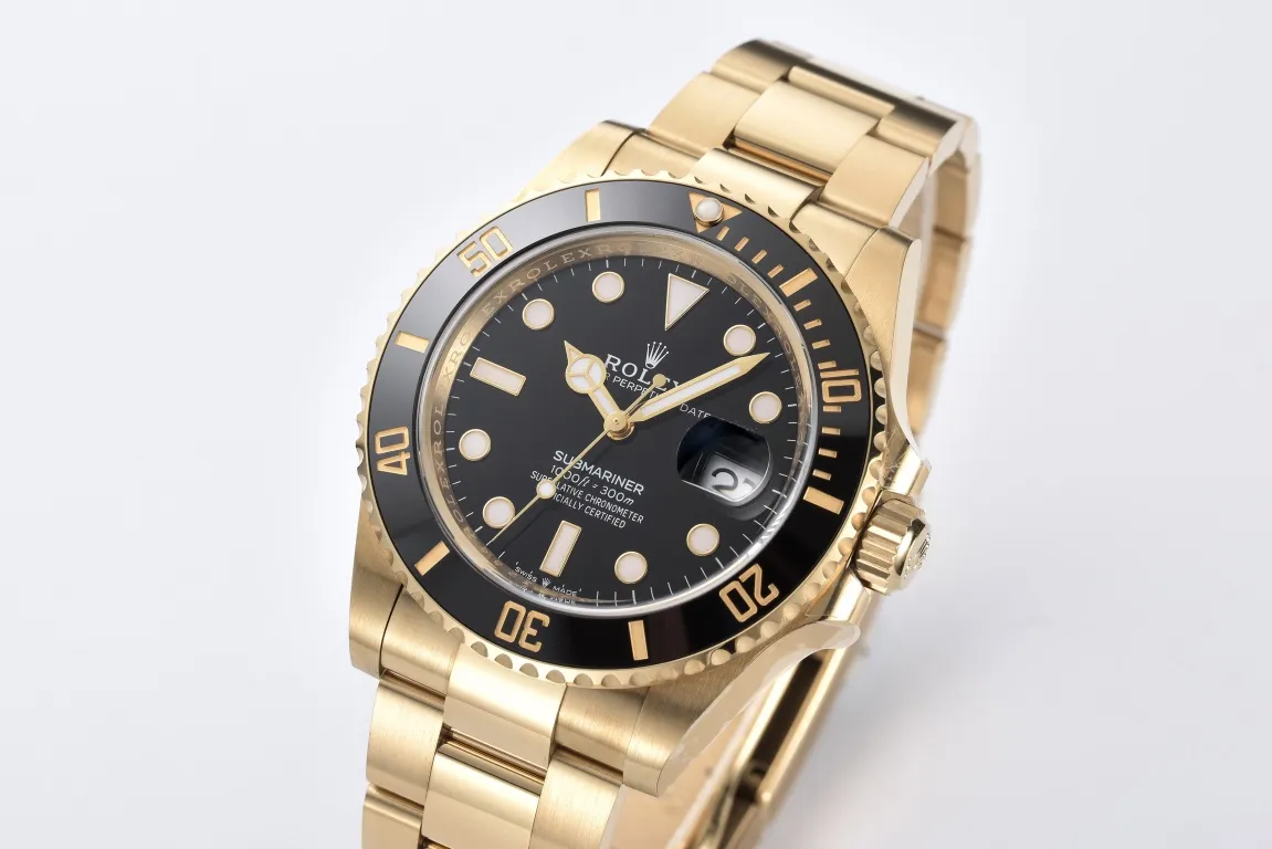 Clean Factory Rolex Submariner 126618LN 41mm Black Dial & Ceramic Bezel Full Yel photo 3