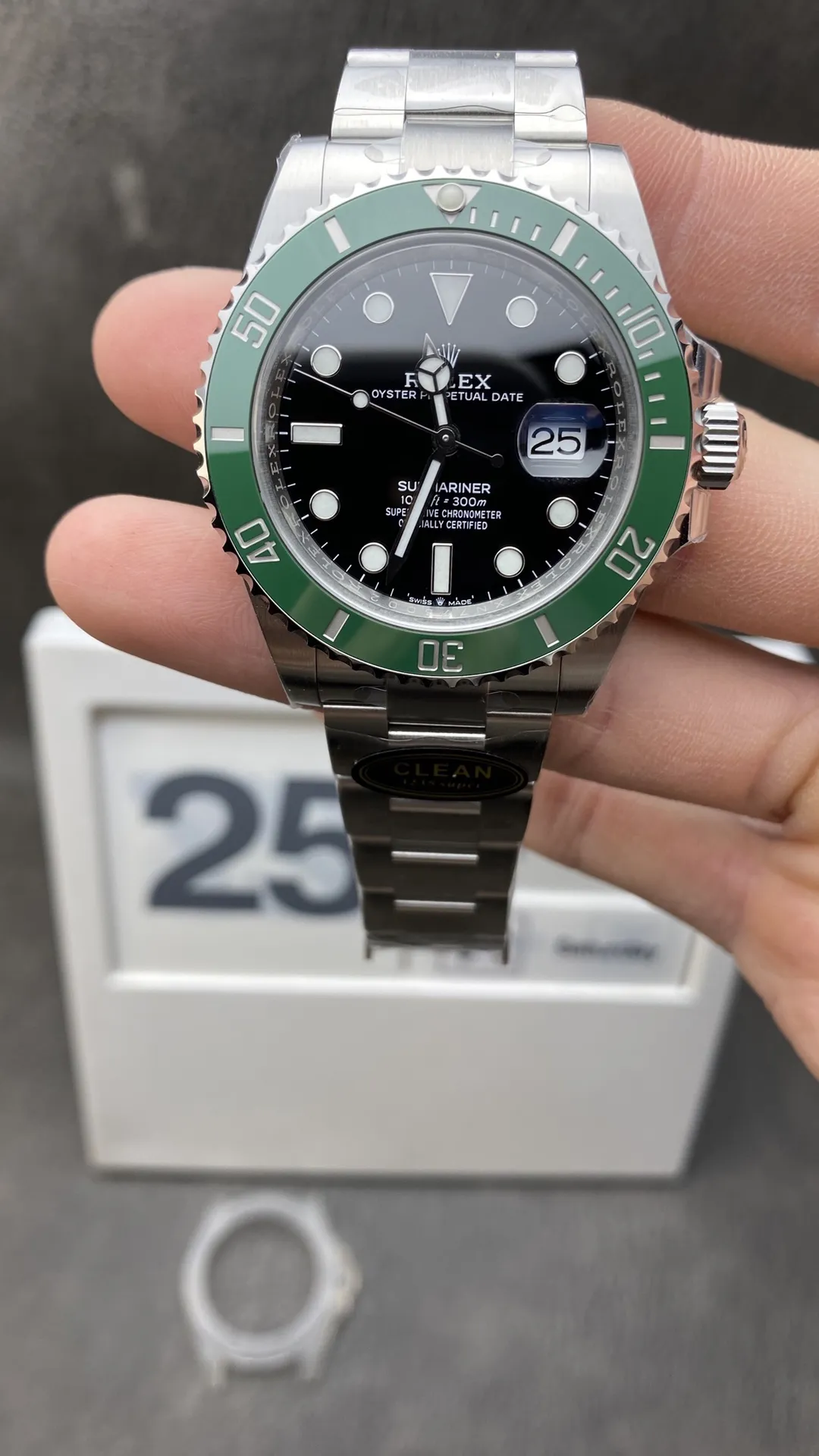 Rolex Submariner Super Clone 41mm 904L Steel - Clean Factory