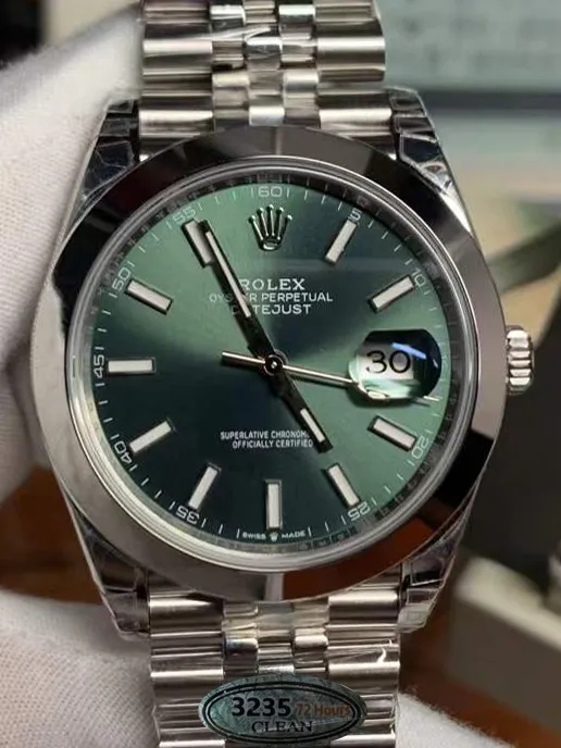 Rolex Watch Super Clone 41mm 904L Steel - Clean Factory