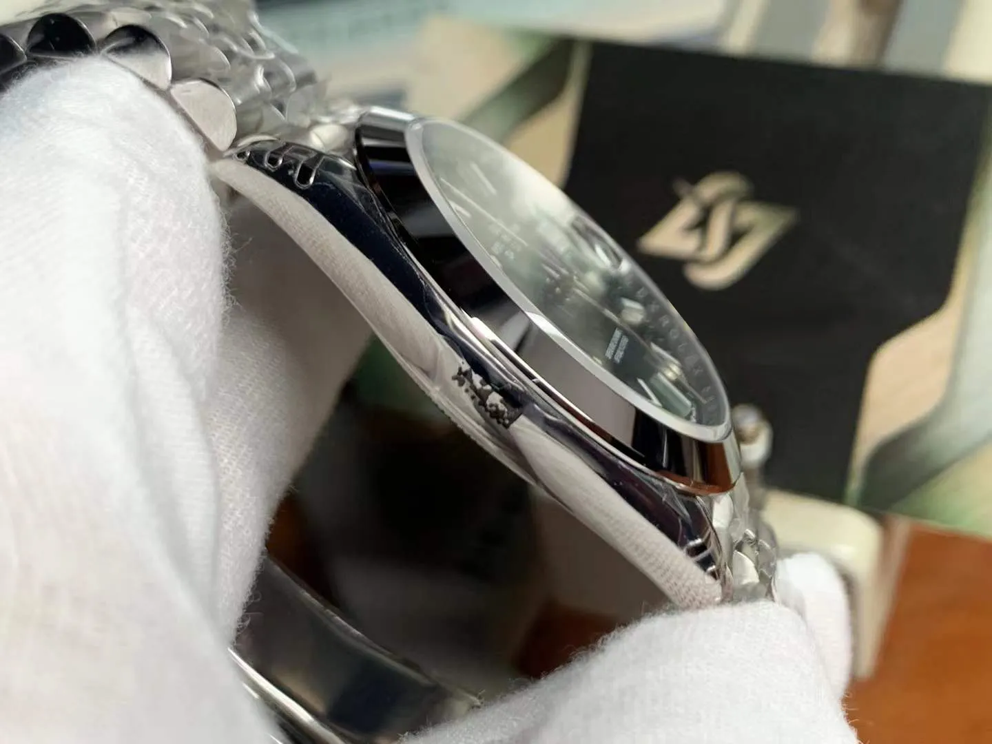 Clean Factory Watch Datejust 41 Ref 126300 White Dial Smooth Bezel 904L Steel Ca photo 5