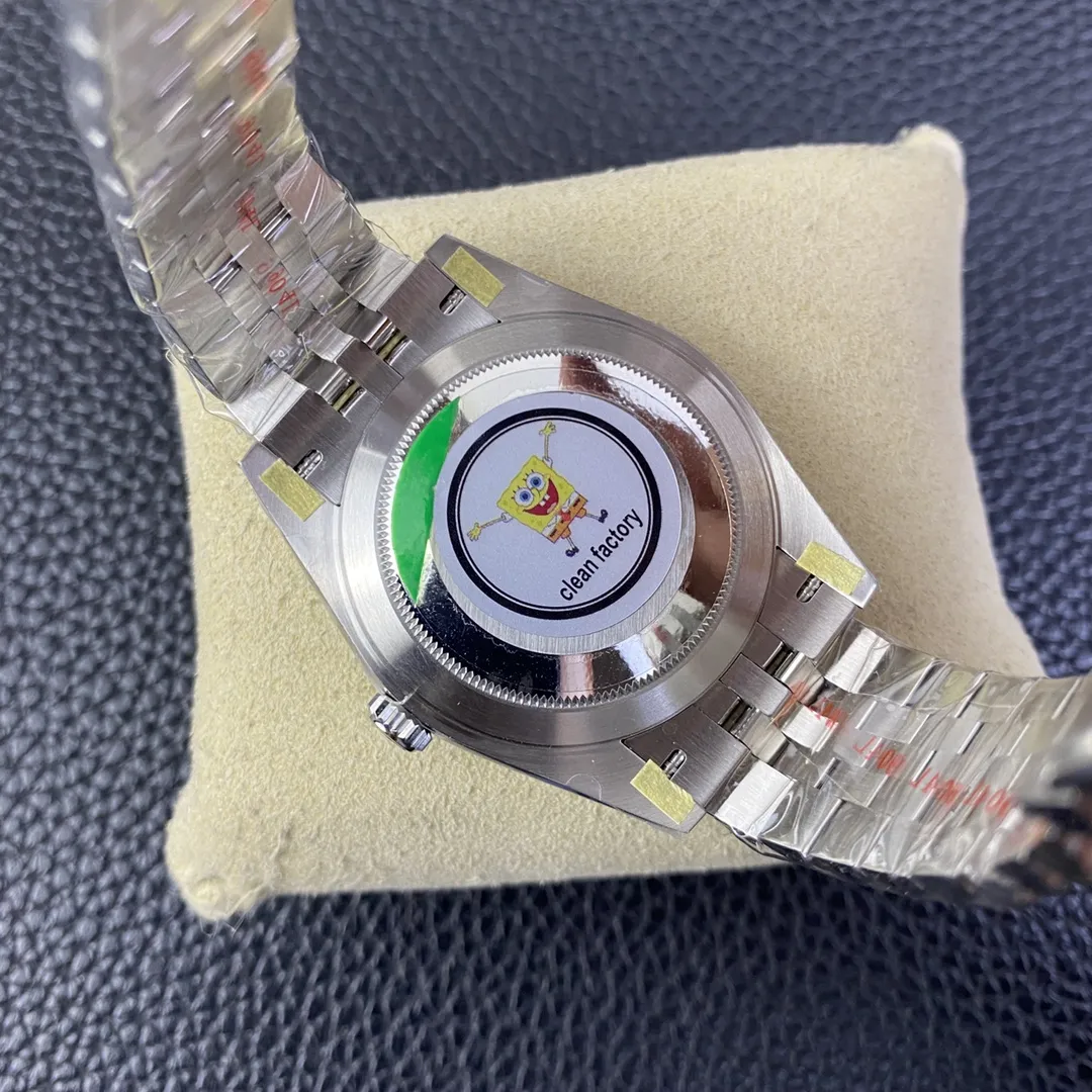 Clean Factory Watch Rolex Datejust 41mm 126334 Black Dial Fluted Bezel Luminous  photo 9
