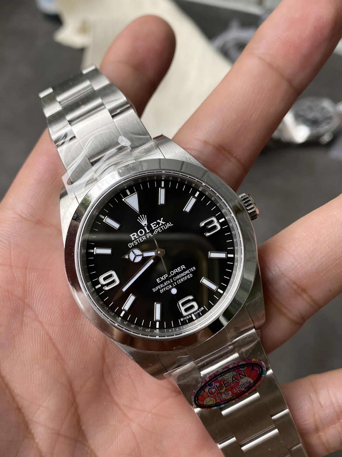 Rolex Watch Super Clone 39mm 904L Steel - Clean Factory - Photo 3