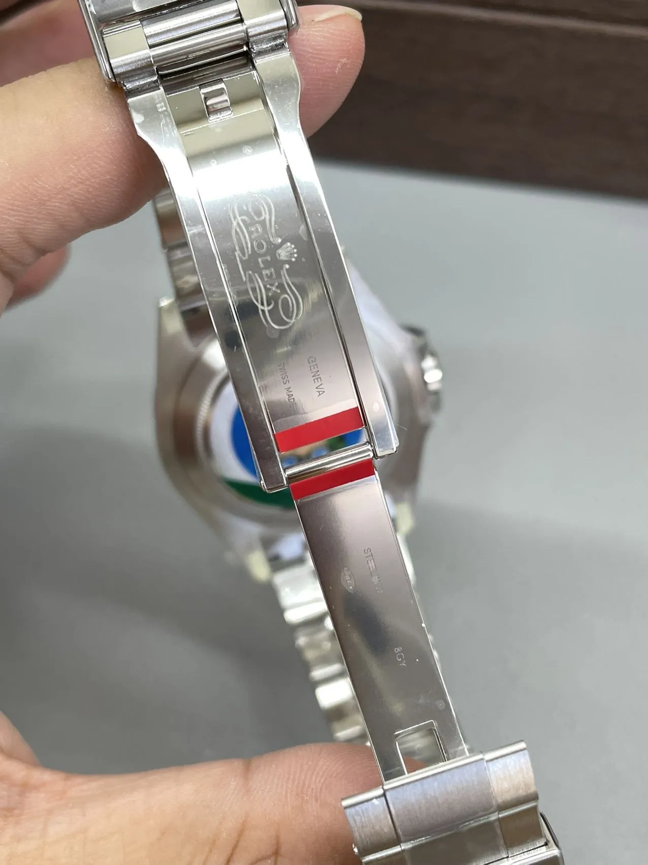 Clean Factory Watch Explorer II 226570 White Dial 904L Steel GMT Orange Arrow-sh photo 7