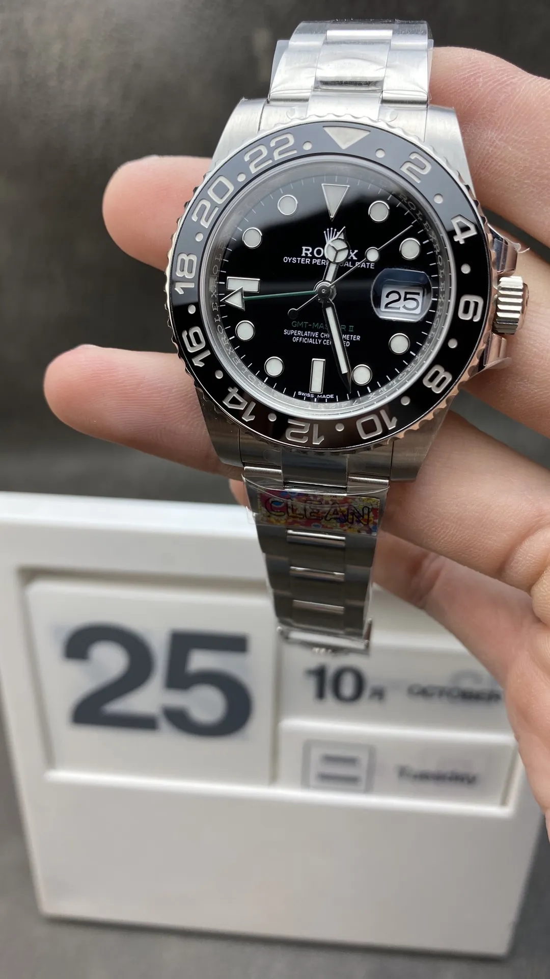 Rolex Watch Super Clone 40mm 904L Steel - Clean Factory