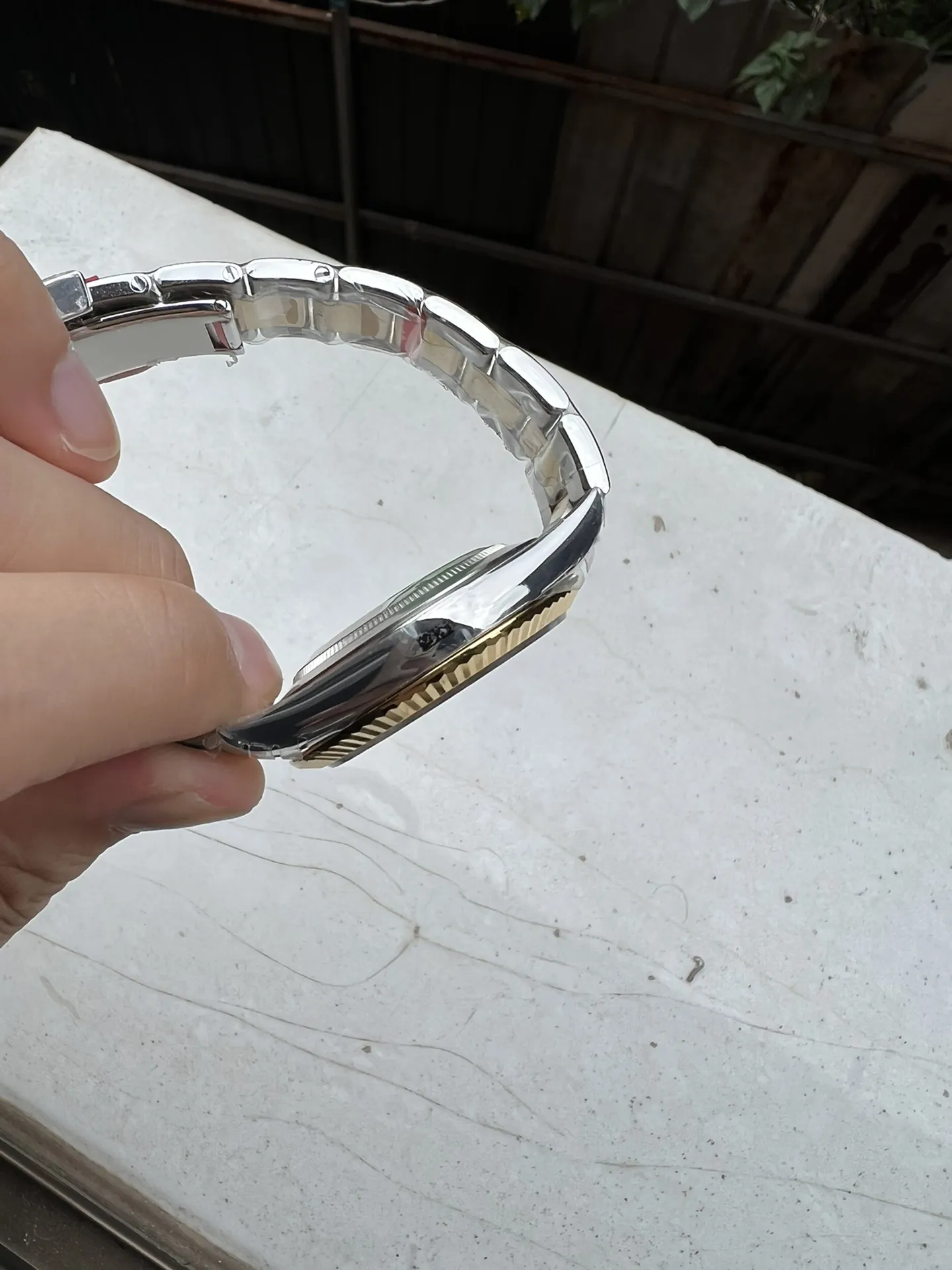 Clean Factory Datejust 41 M126333-0001 Silver Dial Yellow Gold Fluted Bezel Yellow Gold and Steel Oyster Bracelet SH3235 Movement – Clean Factory Watch | The Best Super Clone Watches Store in China photo 5