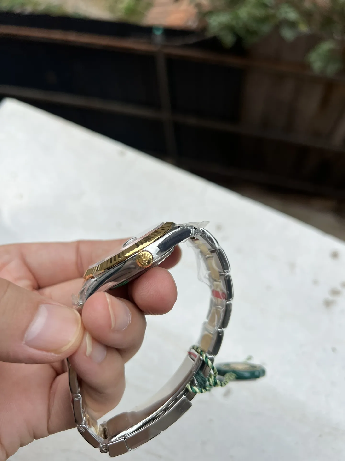 Clean Factory Datejust 41 M126333-0001 Silver Dial Yellow Gold Fluted Bezel Yellow Gold and Steel Oyster Bracelet SH3235 Movement – Clean Factory Watch | The Best Super Clone Watches Store in China photo 7