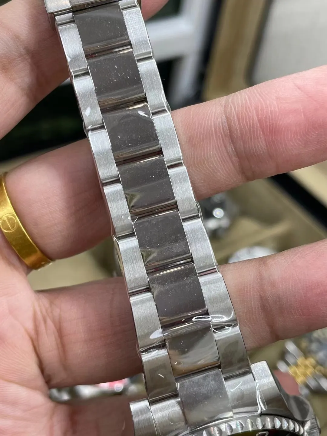 Clean Factory GMT-Master II 126710GRNR Bruce Wayne Black & Gray Ceramic Bezel 904L Oystersteel Oyster Strap DD3285 Movement – Clean Factory Watch | The Best Super Clone Watches Store in China photo 7