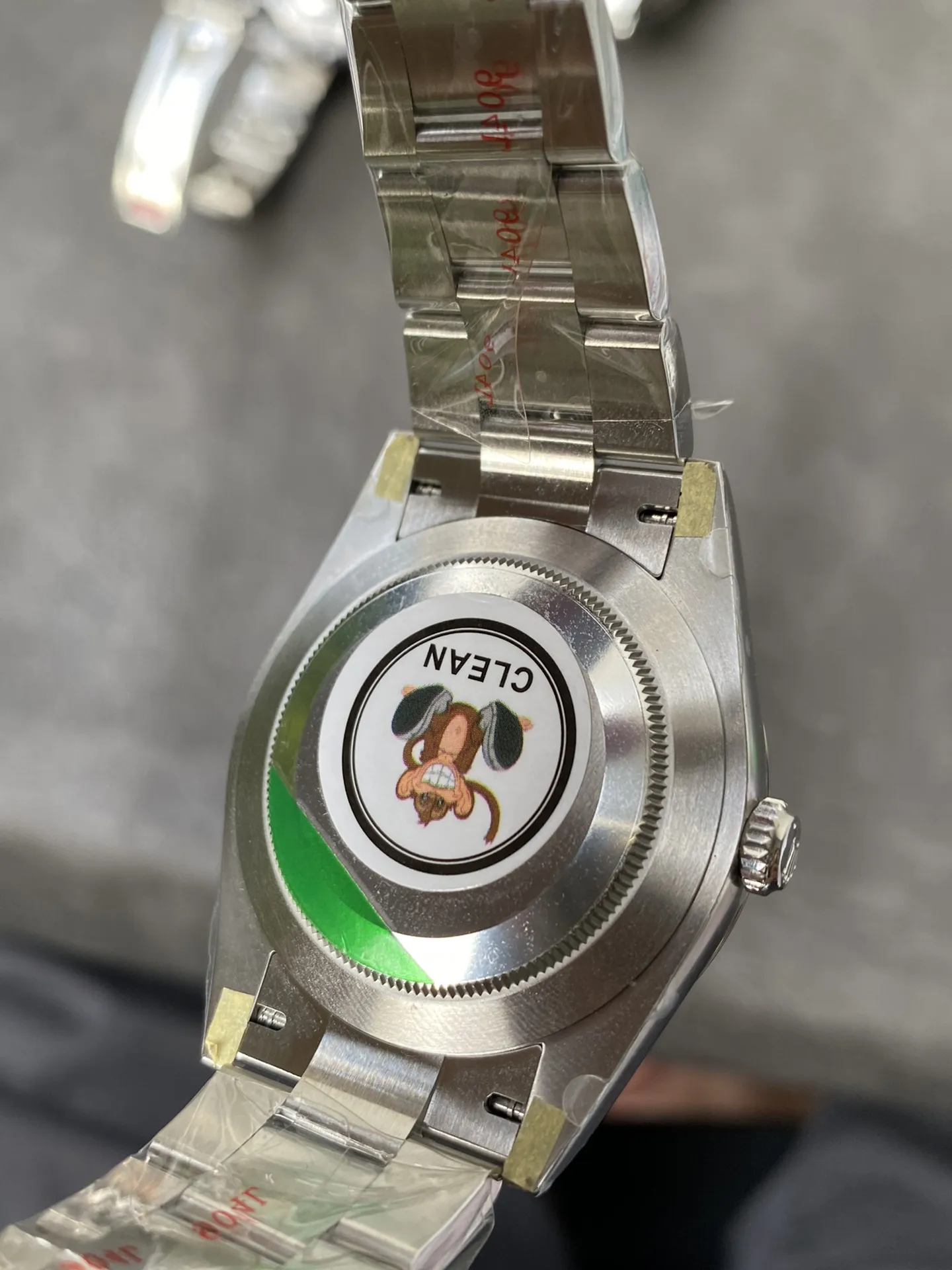 Clean Factory Oyster Perpetual 124300 CP OP 41mm Green Dial 904L Steel VR3230 Movement – Clean Factory Watch | The Best Super Clone Watches Store in China photo 8