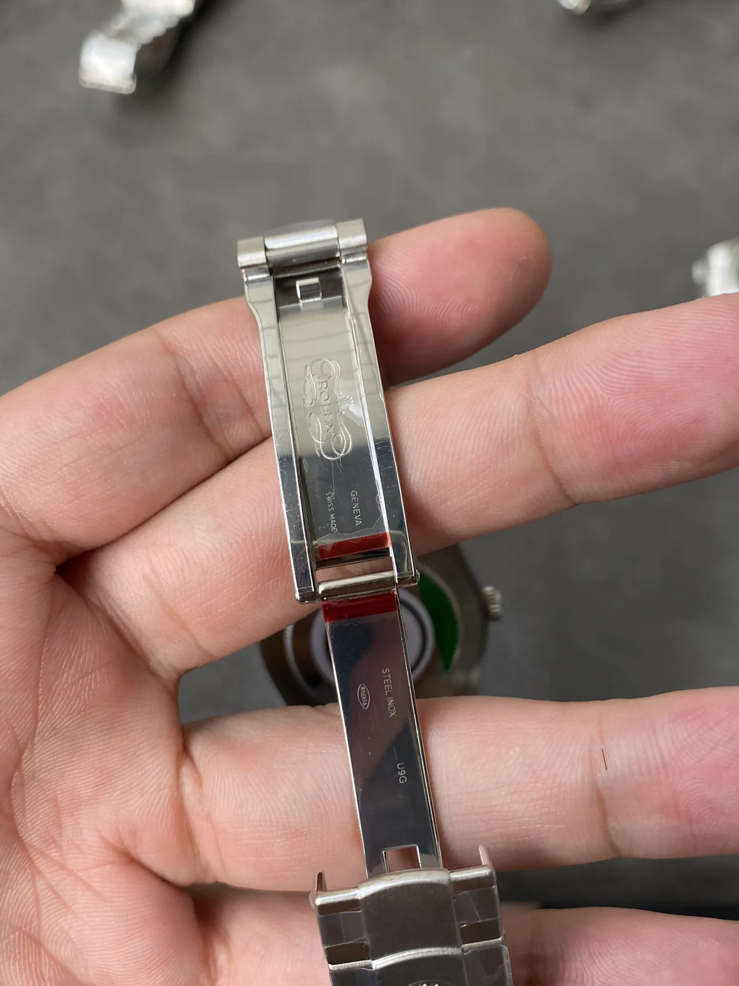 Clean Factory Oyster Perpetual 124300 CP OP 41mm Silver Dial 904L Steel VR3230 Movement – Clean Factory Watch | The Best Super Clone Watches Store in China photo 8