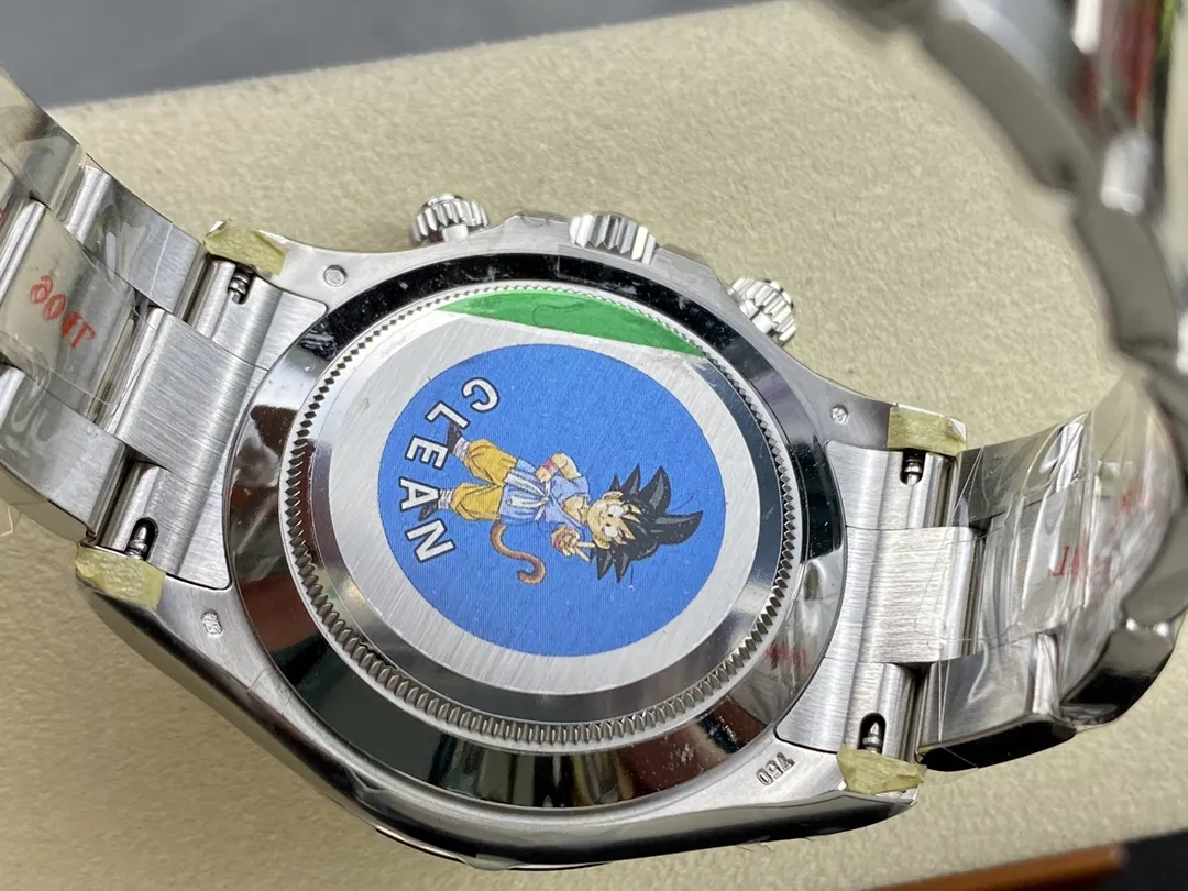 Clean Factory Rolex Daytona 116509 Red Garnet Dial Diamonds Index DD4130 Movement Oyster Bracelet – Clean Factory Watch | The Best Super Clone Watches Store in China photo 9
