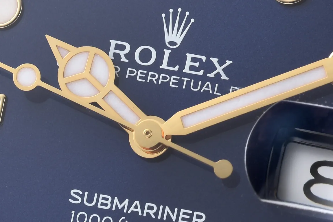Clean Factory Rolex Submariner 126618LB 41mm Blue Dial & Ceramic Bezel Full Yellow Gold Plated Case & Oyster Bracelet SH3235 Movement – Clean Factory Watch | The Best Super Clone Watches Store in China photo 5