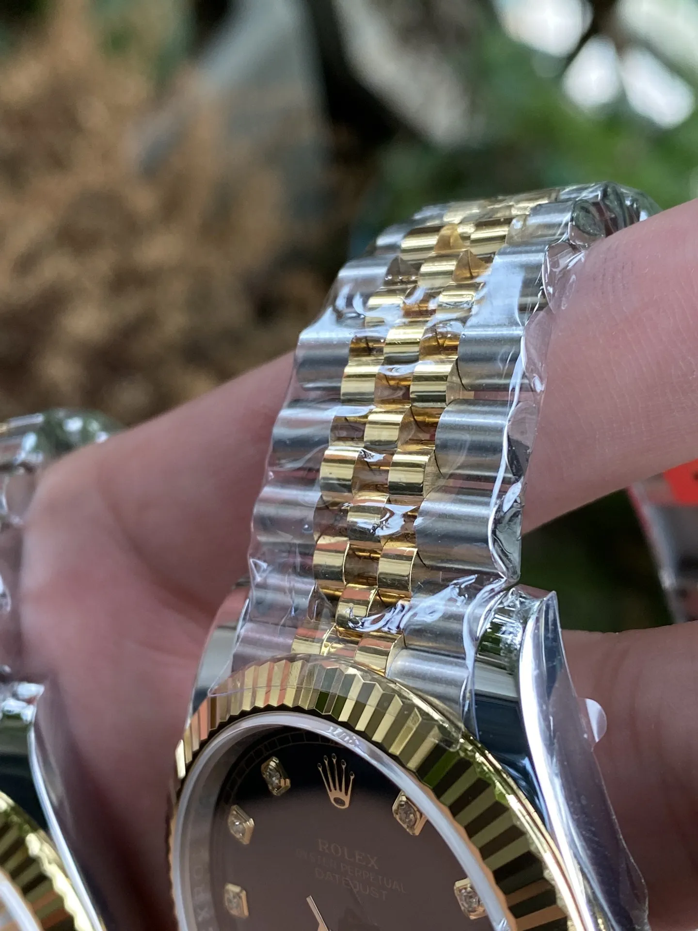 Clean Factory Watch Datejust 36 126233 Black Dial Diamond Hour Markers Yellow Gold Bezel Two Tone Jubilee Bracelet 3235 Caliber – Clean Factory Watch | The Best Super Clone Watches Store in China photo 11