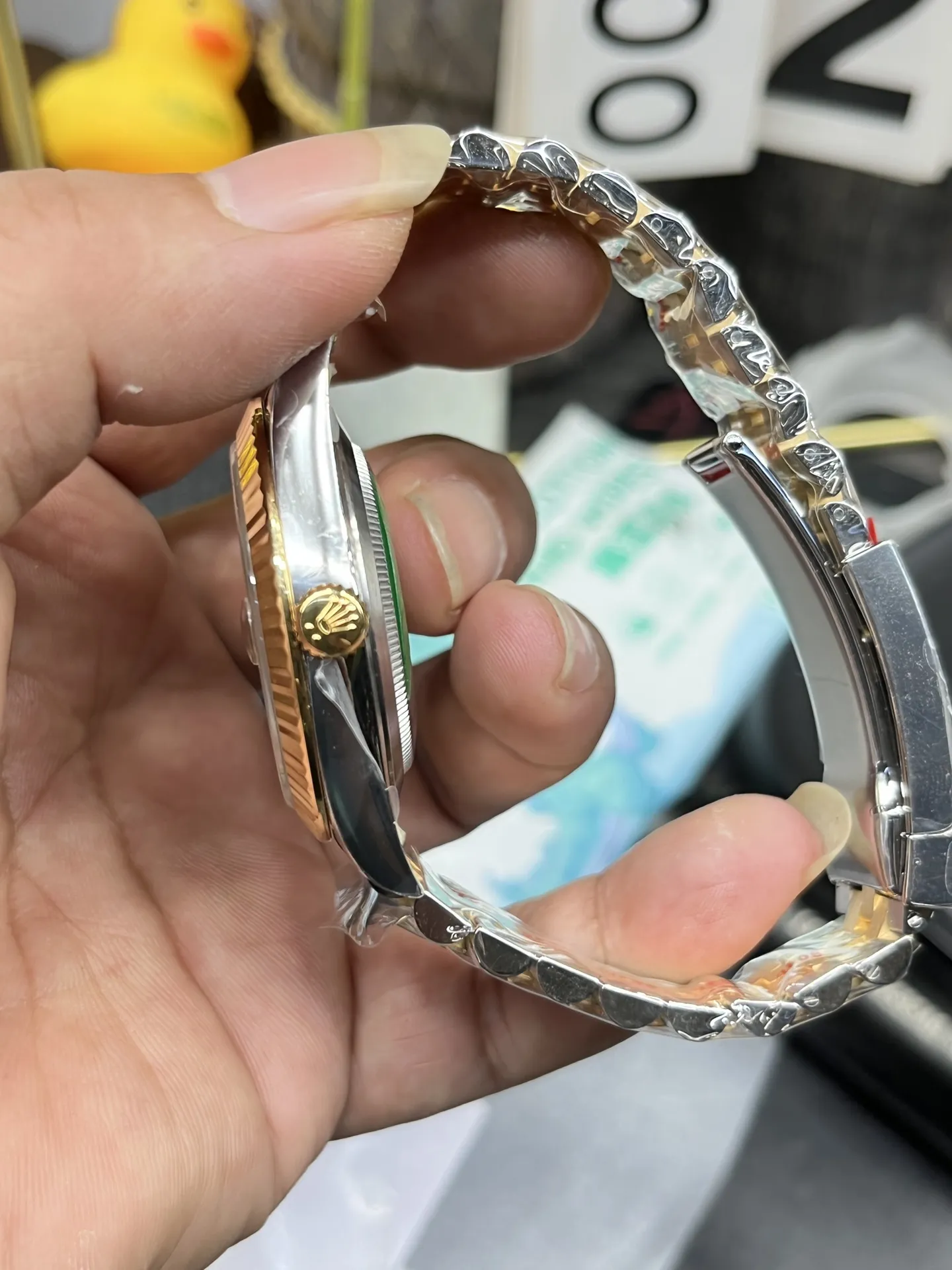 Clean Factory Watch Datejust 36 126233 Yellow Gold Dial & Bezel Diamonds Hour Markers Two Tone Jubilee Bracelet 3235 Caliber – Clean Factory Watch | The Best Super Clone Watches Store in China photo 7