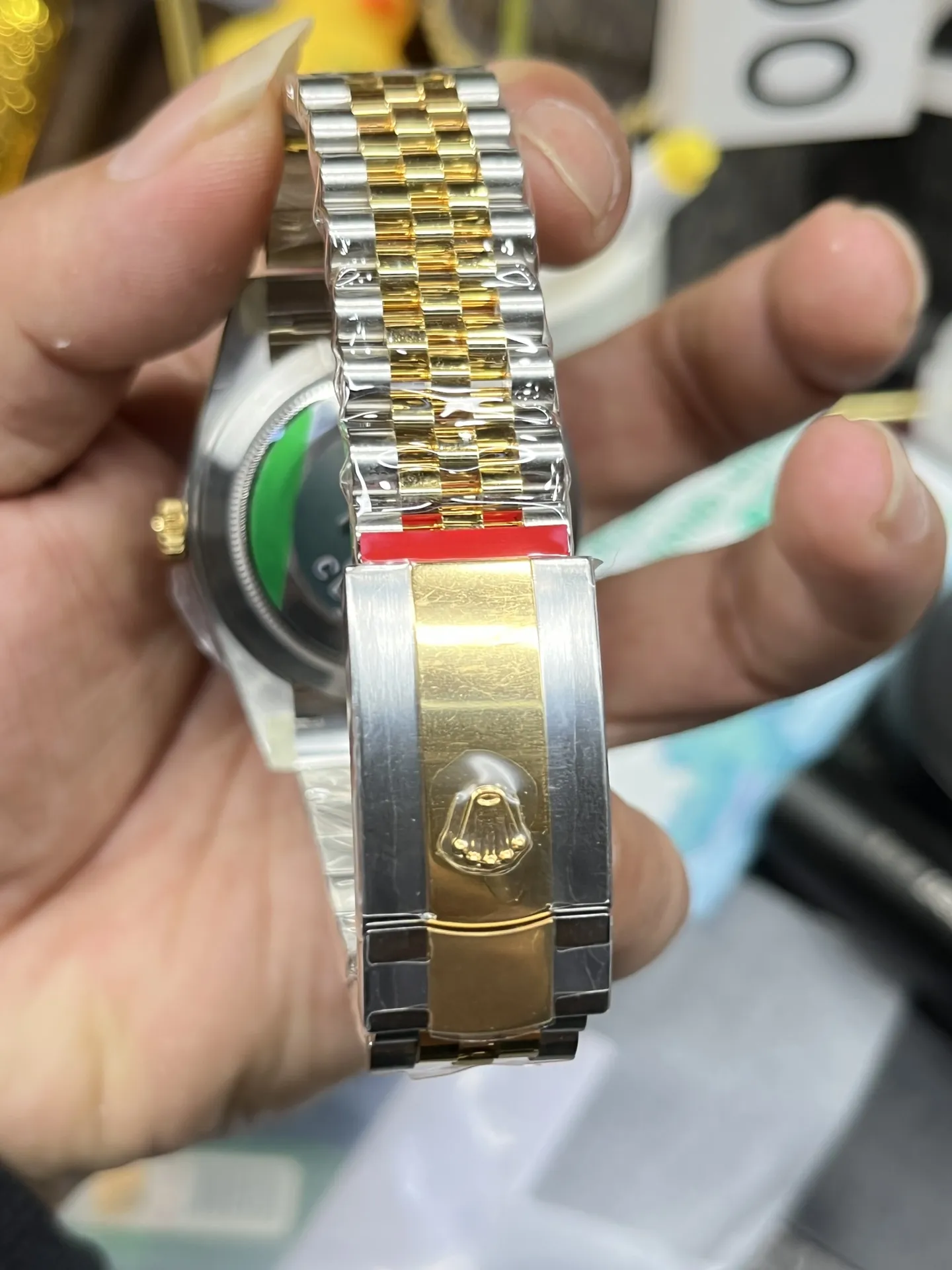 Clean Factory Watch Datejust 36 126233 Yellow Gold Dial & Bezel Diamonds Hour Markers Two Tone Jubilee Bracelet 3235 Caliber – Clean Factory Watch | The Best Super Clone Watches Store in China photo 8