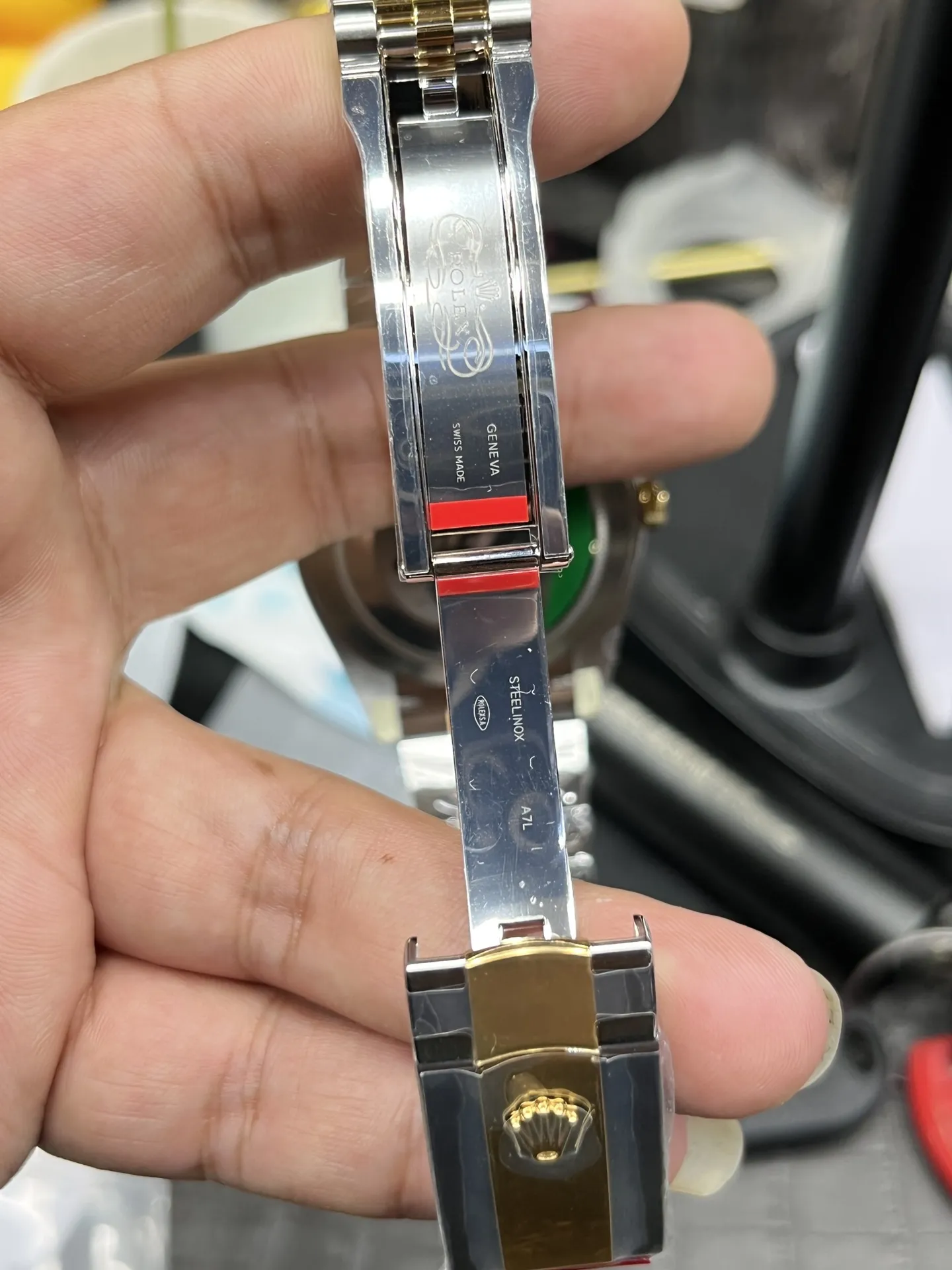 Clean Factory Watch Datejust 36 126233 Yellow Gold Dial & Bezel Diamonds Hour Markers Two Tone Jubilee Bracelet 3235 Caliber – Clean Factory Watch | The Best Super Clone Watches Store in China photo 9