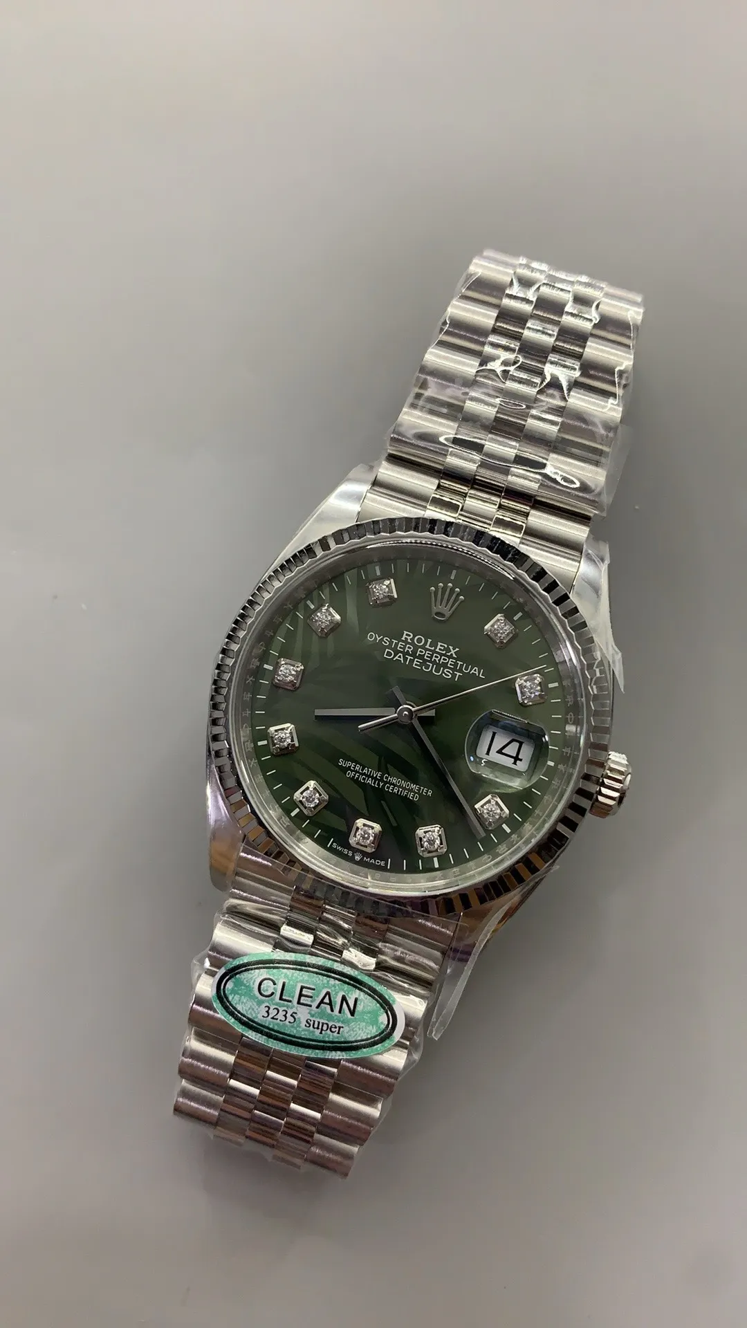 Rolex Datejust Super Clone 36mm 904L Steel - Clean Factory - Photo 4