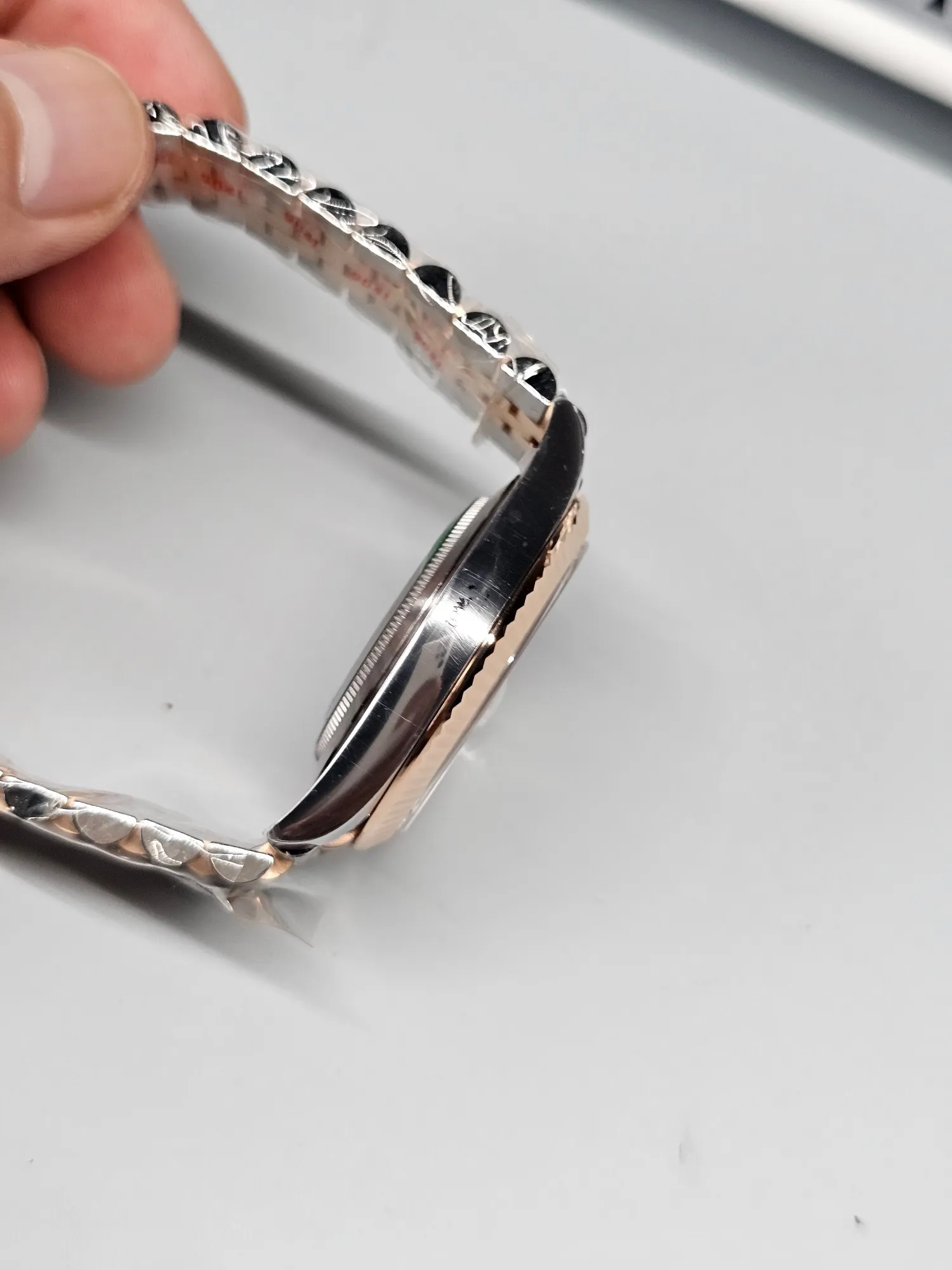 Clean Factory Watch Datejust 41 126331 Pink Dial Rose Gold Fluted Bezel Rose Gold and Oystersteel Two Tone Jubilee Bracelet SH3235 Movement – Clean Factory Watch | The Best Super Clone Watches Store in China photo 5