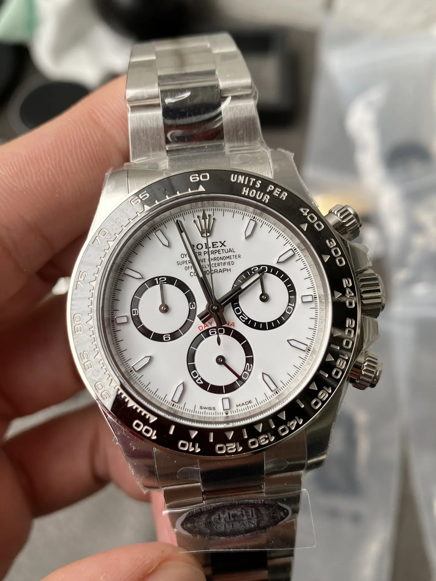 Clean Factory Watch Daytona Panda 1