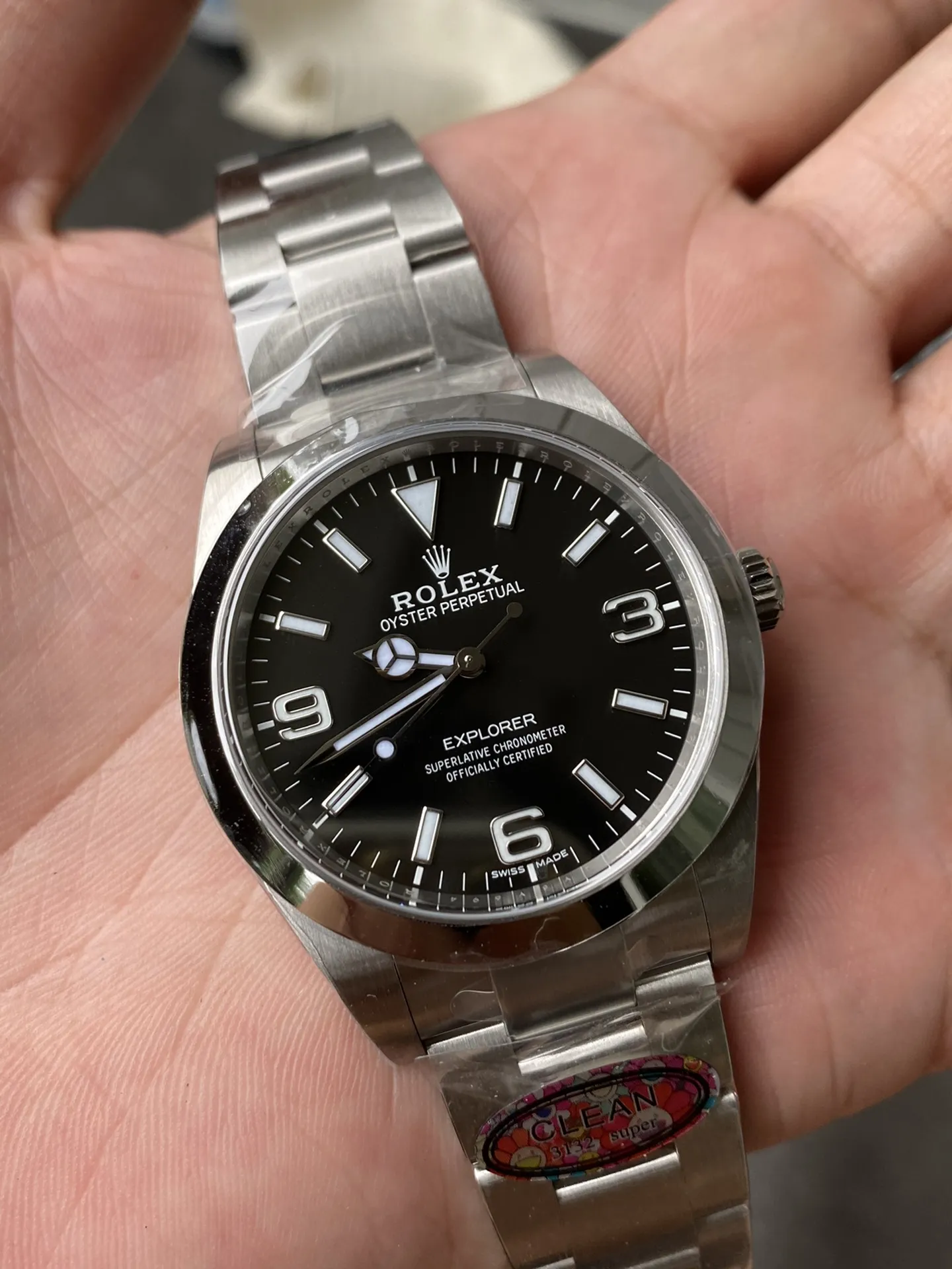 Rolex Explorer Super Clone 39mm 904L Steel - Clean Factory - Photo 5