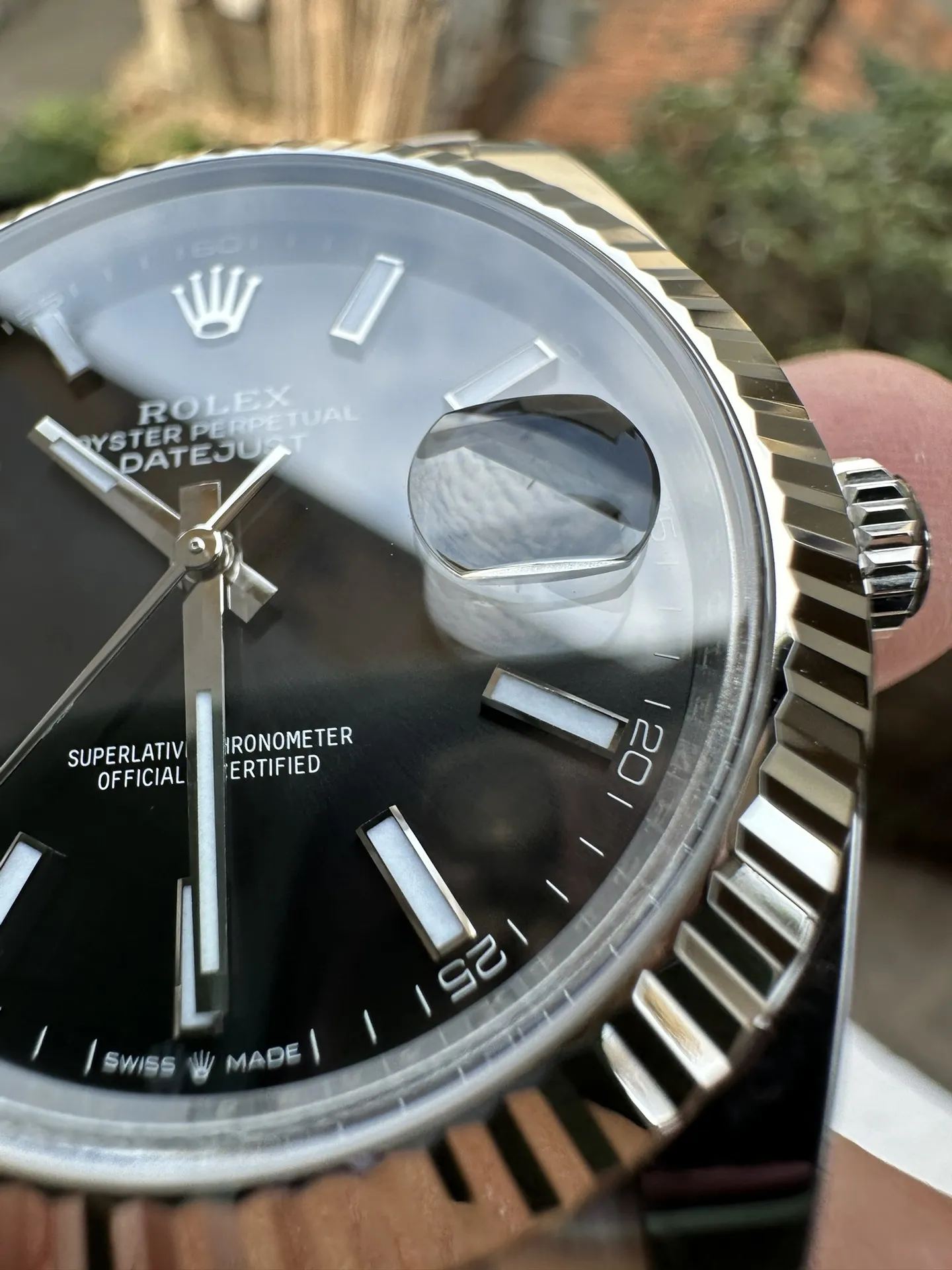 Clean Factory Watch Rolex Datejust 41mm 126334 Black Dial Fluted Bezel Luminous Hour Markers Oyster Bracelet SH3235 Movement – Clean Factory Watch | The Best Super Clone Watches Store in China photo 4