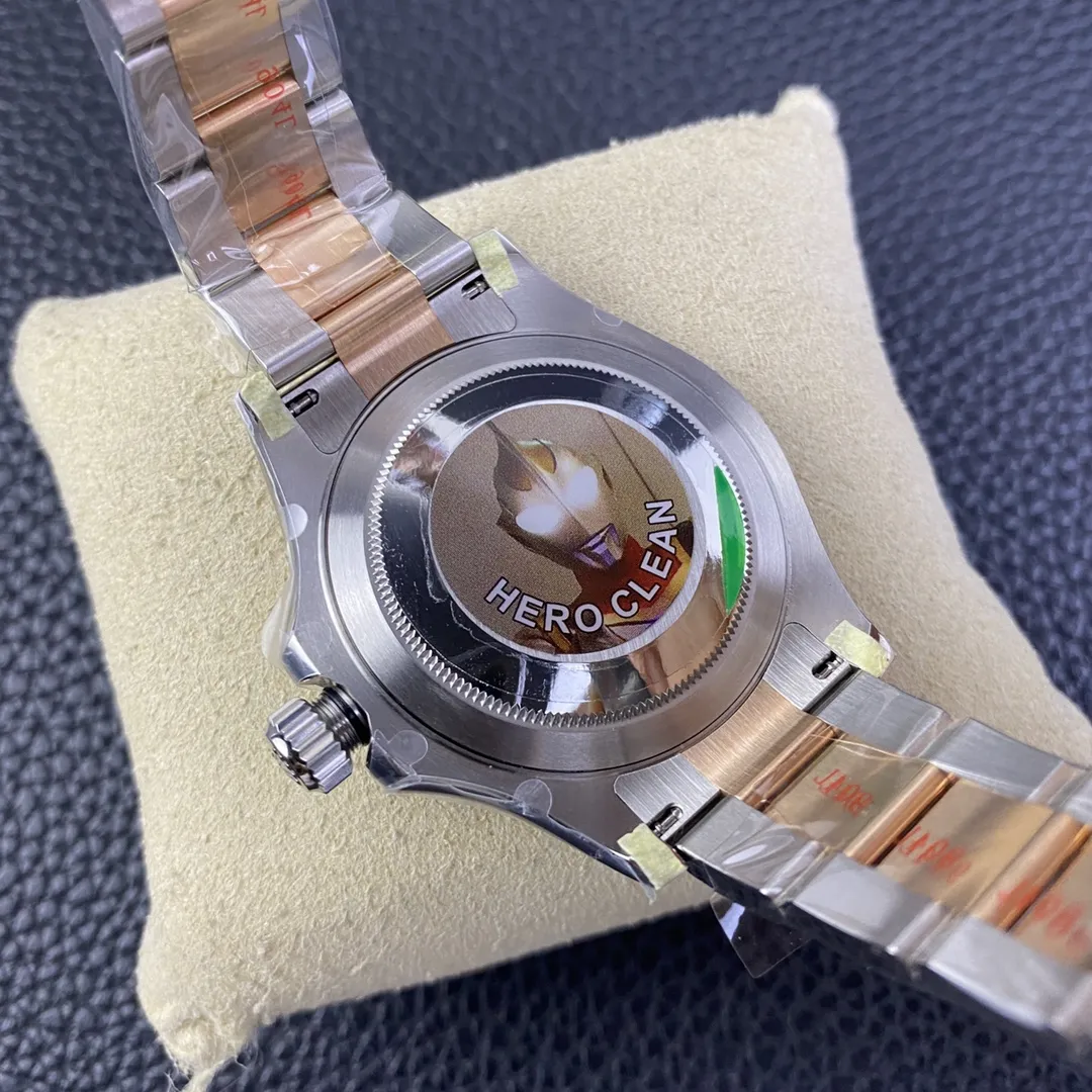 Clean Factory Watch Yacht Master 40 126621 Black Dial Oystersteel and Everose Gold with Oyster Bracelet Super Clone 3235 Movement – Clean Factory Watch | The Best Super Clone Watches Store in China photo 9