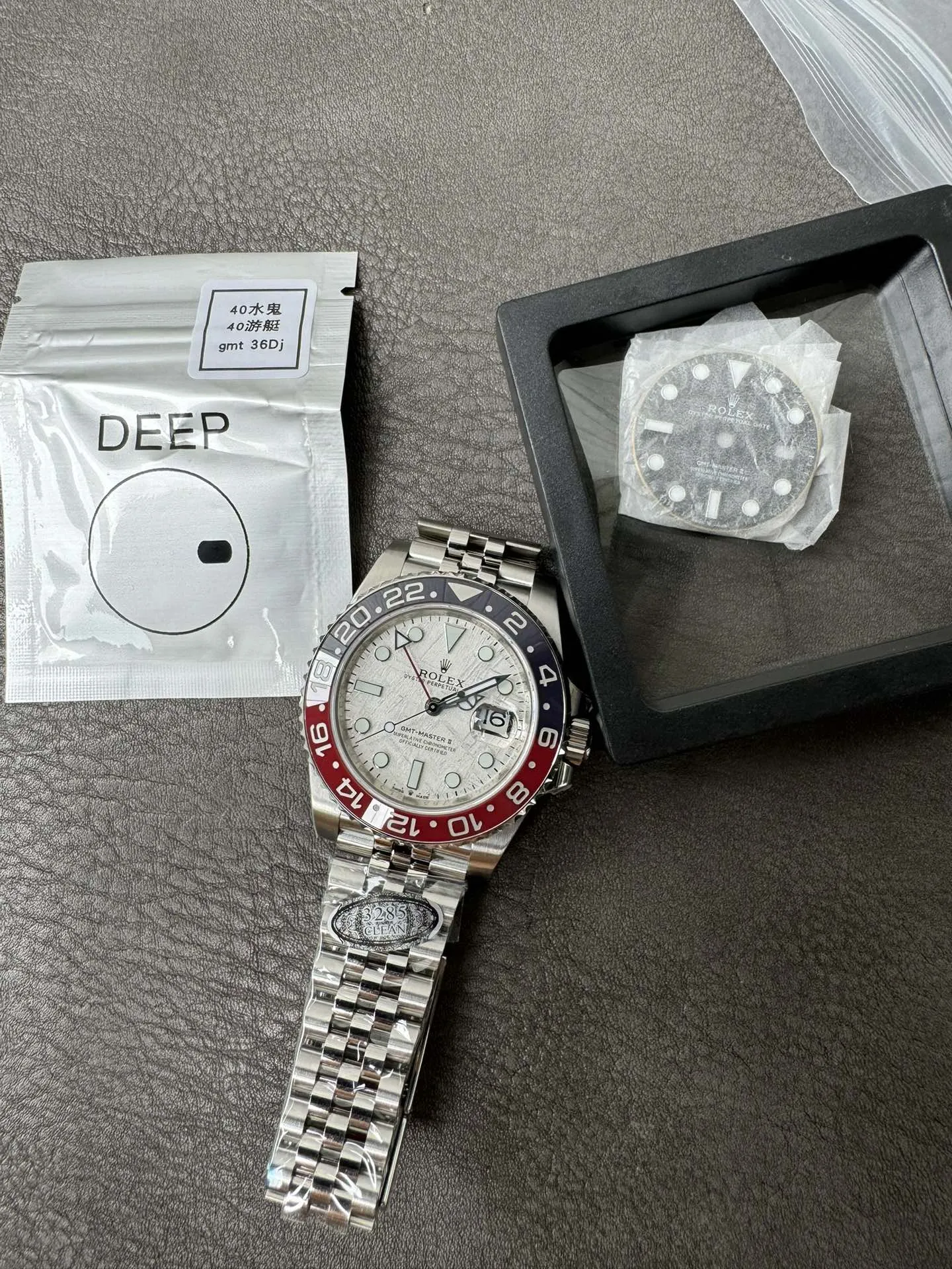Clean Factory Watches GMT-Master II 126719 BLRO Blue & Red Ceramic Bezel Meteorite Dial Deep Sapphire Crystal DD3285 – Clean Factory Watch | The Best Super Clone Watches Store in China photo 11